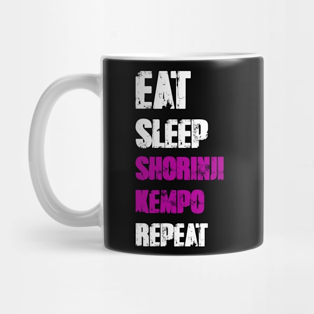 Eat Sleep Shorinji Kempo Repeat by DesignerMAN